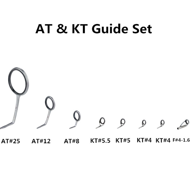 Fishing Rod Surf - NooNRoo Kit de guides AT &